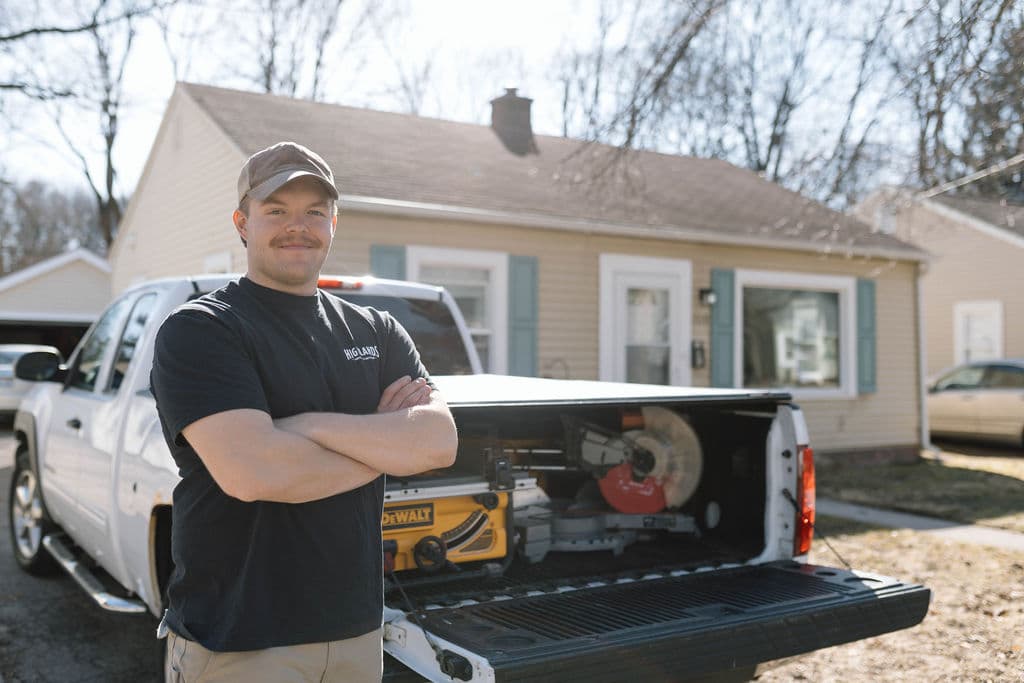 Door installation by Highlands Carpentry