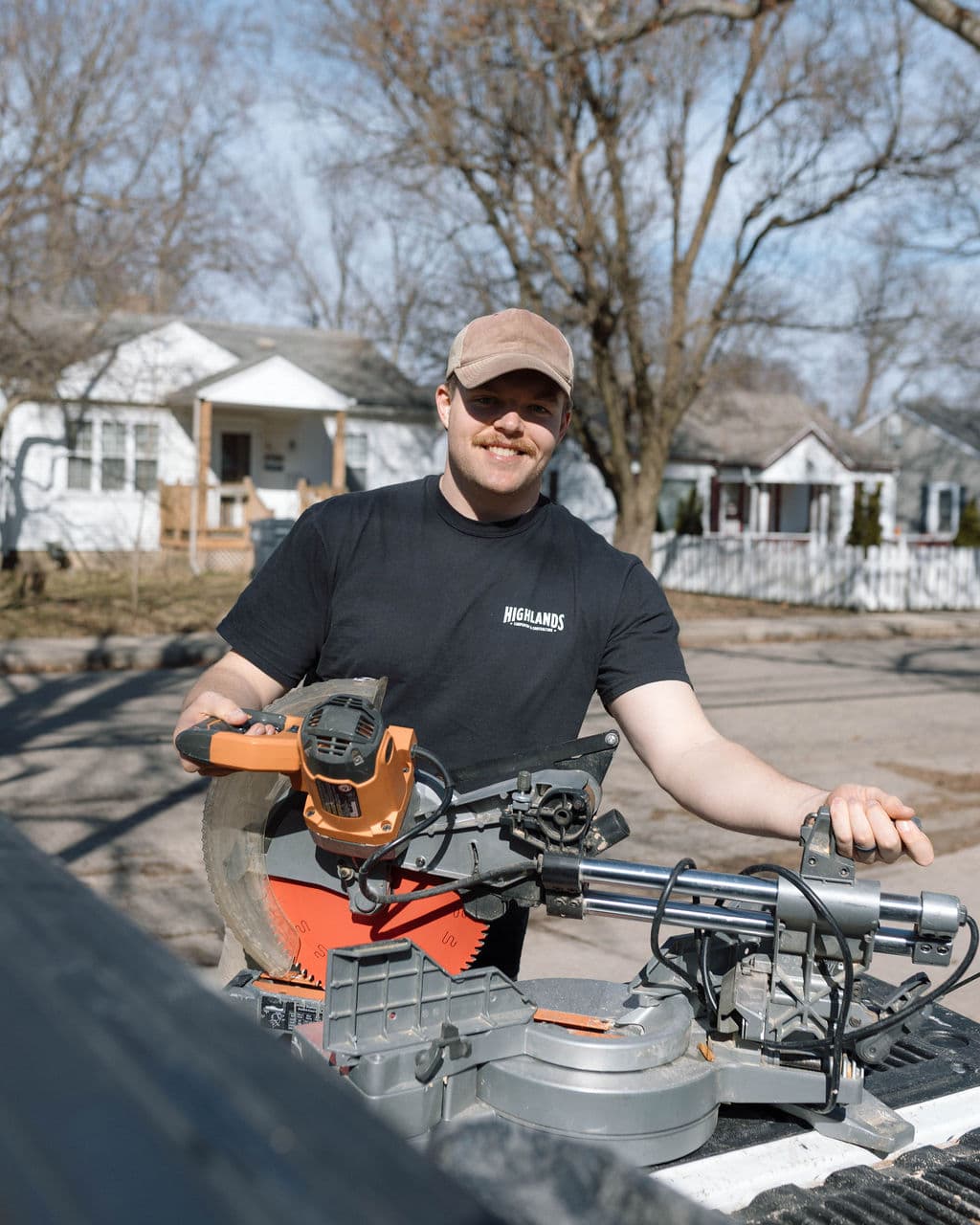 Highlands Carpentry door installation project