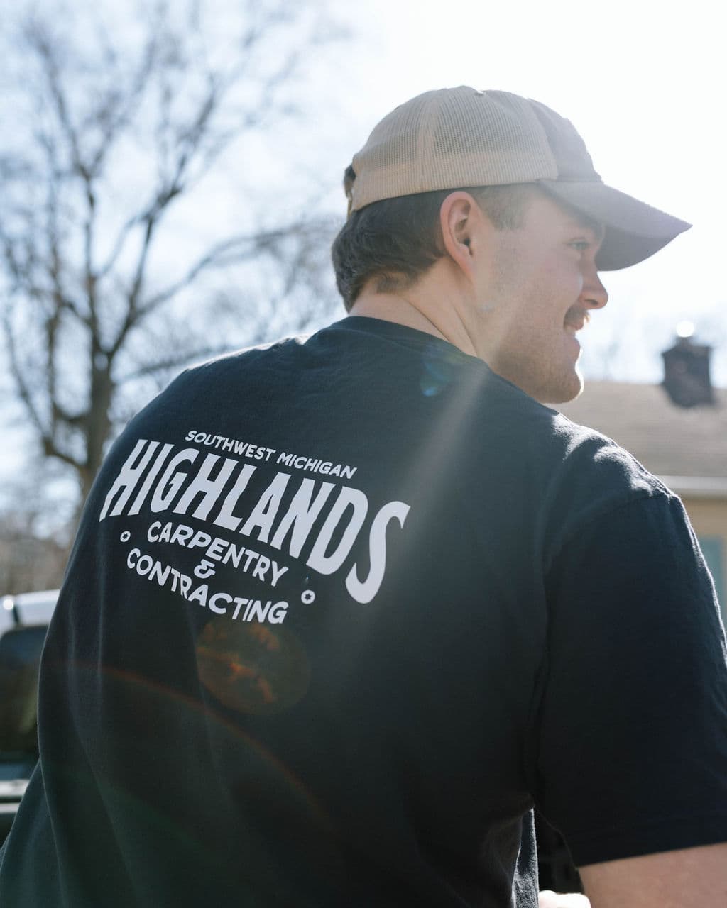 Highlands Carpentry door installation project