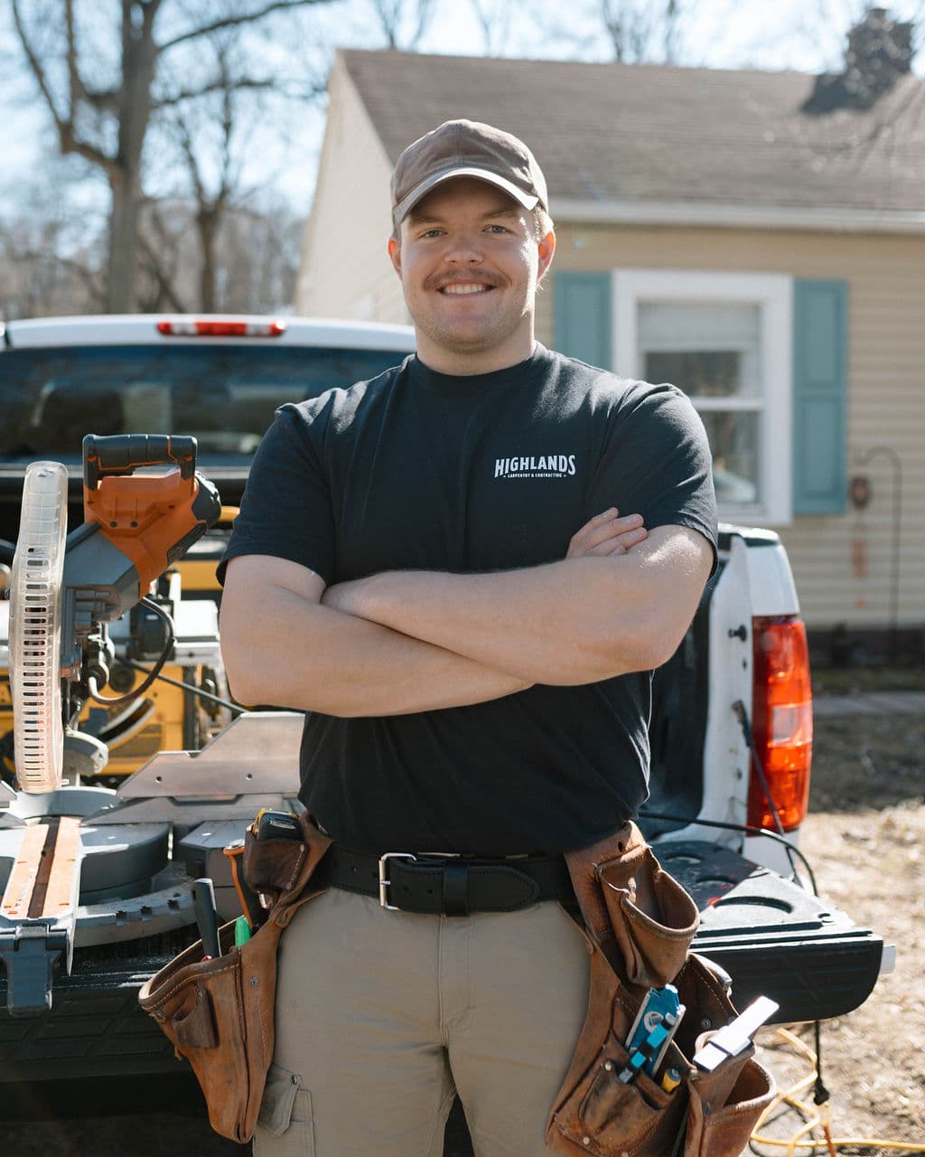Highlands Carpentry window installation project